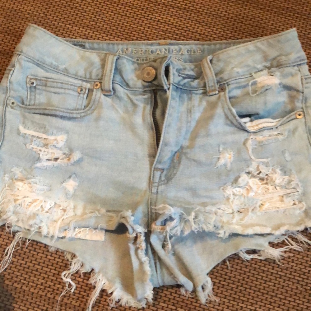 High waisted shorts